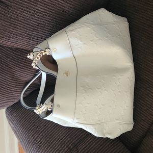 White Coach hobo bag